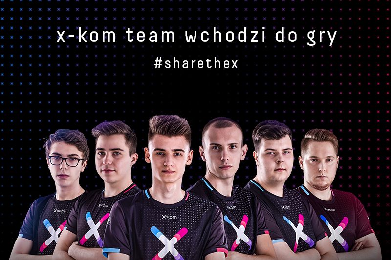 x-kom.pl zakłada własną  drużynę CS:GO. Chce wstrząsnąć sceną e-sportową