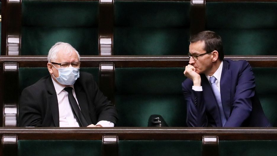 Fundusz Odbudowy. Jarosław Kaczyński i Mateusz Morawiecki