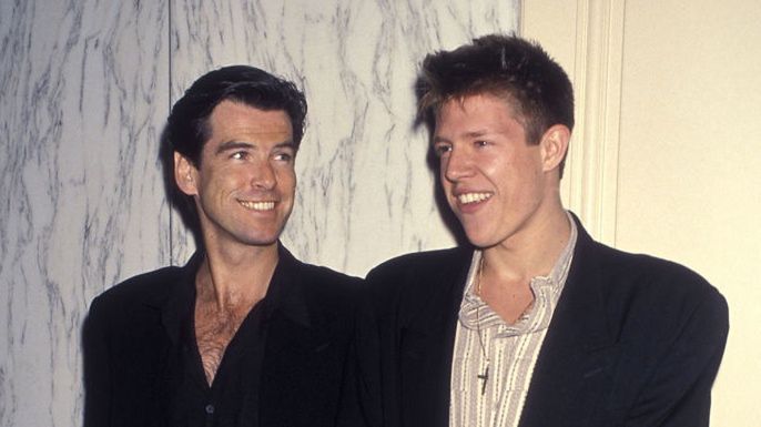 American Cinema Awards Foundation Hosts "Buddy Ebsen: An American Original, A Surprise 84th Birthday Celebration"BEVERLY HILLS, CA - MARCH 20:   Actor Pierce Brosnan and son Christopher Brosnan attend American Cinema Awards Foundation Hosts "Buddy Ebsen: An American Original, A Surprise 84th Birthday Celebration" on March 20, 1992 at the Regent Beverly Wilshire Hotel in Beverly Hills, California. (Photo by Ron Galella, Ltd./Ron Galella Collection via Getty Images)Ron Galella, Ltd.