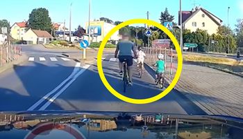 "Ojciec roku?". Mężczyzna i dwójka dzieci. Pokazaliśmy policjantowi