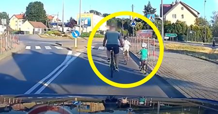 Jechał z dziećmi. Policjant bez ogródek. "Skrajnie nieodpowiedzialne"