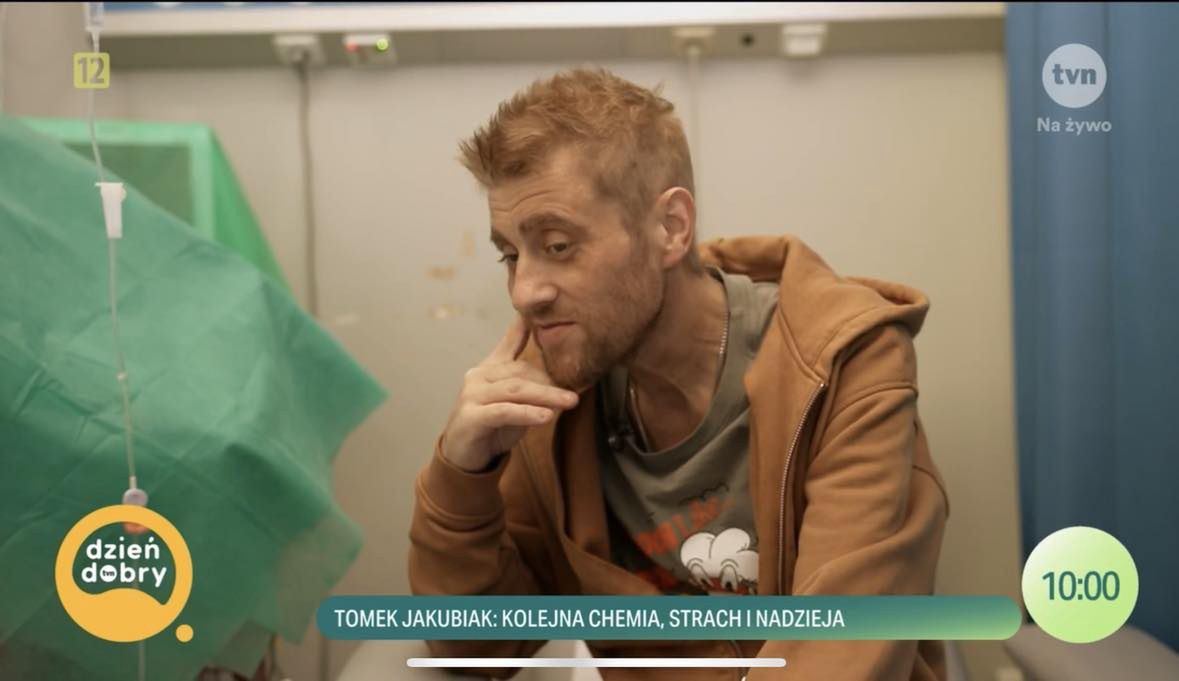 Tomasz Jakubiak rozpoczął ósmą chemioterapię