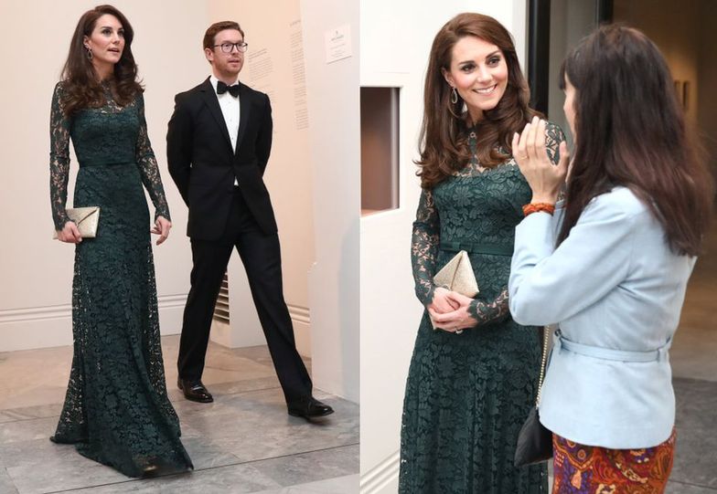 Księżna Kate na imprezie w National Portrait Gallery