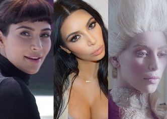 Kim Kardashian zagrała... Audrey Hepburn i Marię Antoninę!