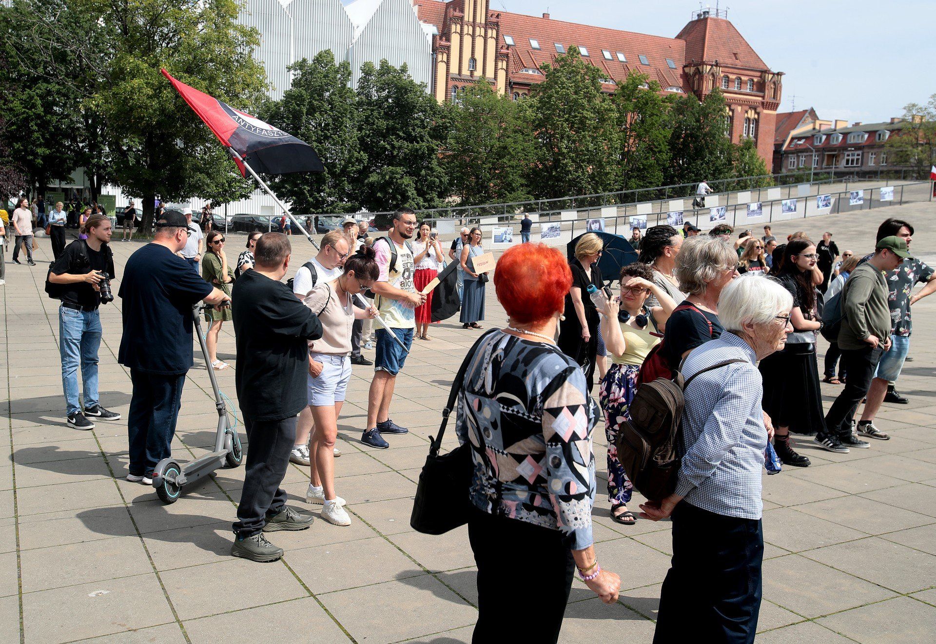 Demonstracja przeciwko Faszyzmowi