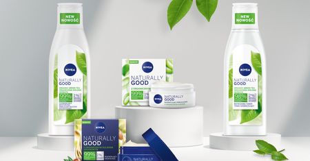 Nowa linia NIVEA Naturally Good - naturalnie 100% transparentności