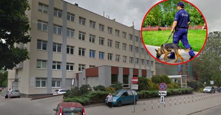 Zadzwonił mężczyzna. Znów akcja policji w szpitalu w Oleśnicy