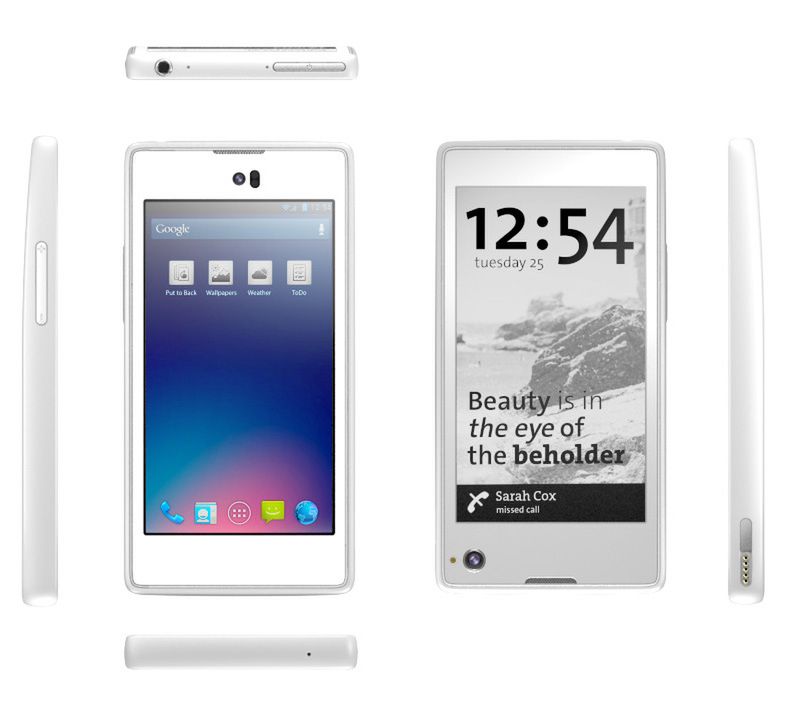Yota Phone - Ekran IPS z przodu i E-Ink z tyłu