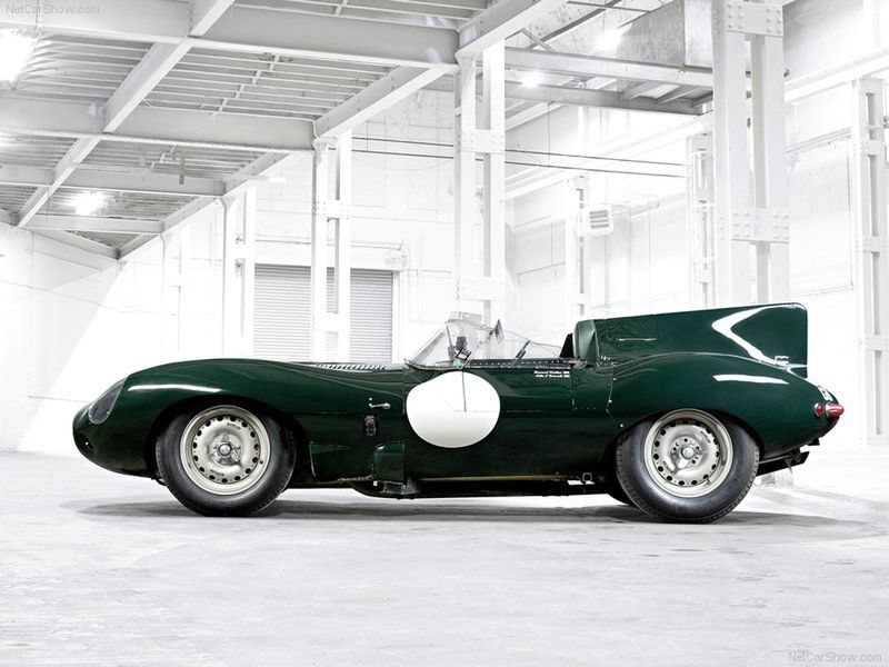 Jaguar D Type Profil