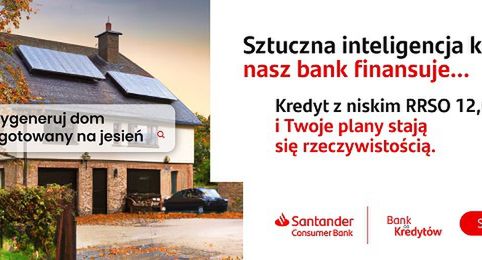 Santander Consumer Bank wykorzystuje sztuczną inteligencję w kampanii reklamowej