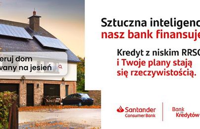 Santander Consumer Bank wykorzystuje sztuczną inteligencję w kampanii reklamowej