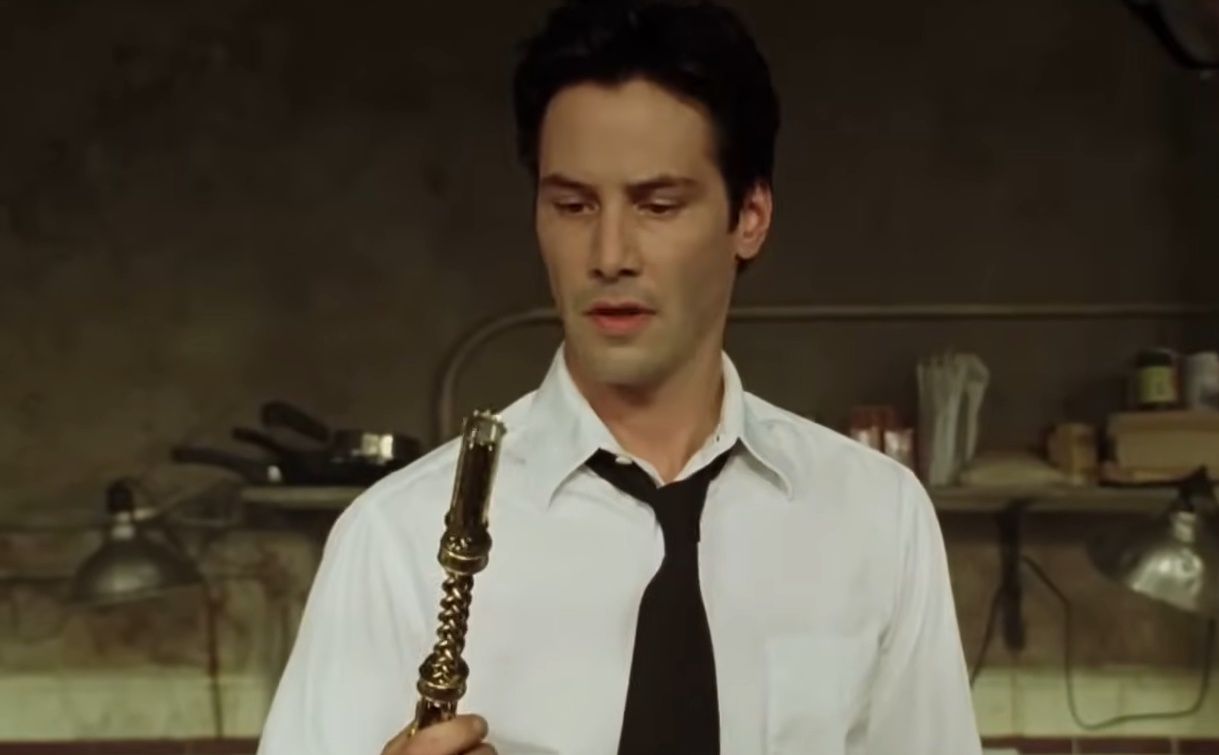 Keanu Reeves w filmie "Constantine"