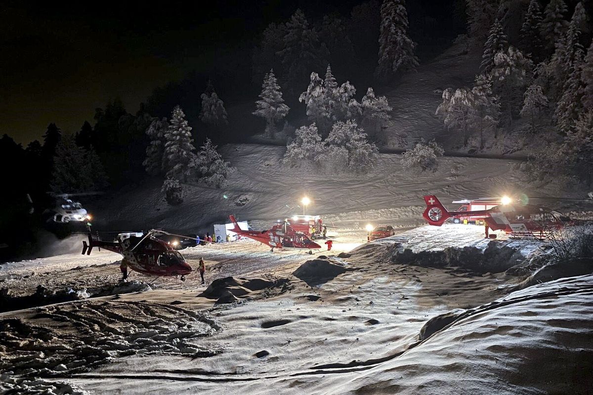 Pięcioro narciarzy w Alpach Szwajcarskich zamarzło na śmierć w temperaturze odczuwalnej  minus 30 stopni