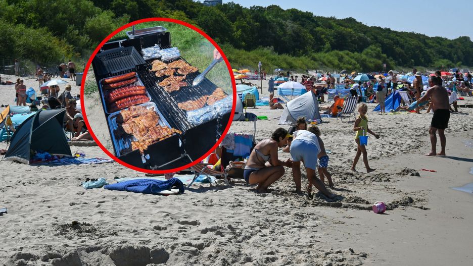 Czy można robić grilla na plaży?