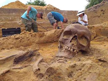 Zielona Góra: Archeologiczne odkrycia na cmentarzu Świętej Trójcy