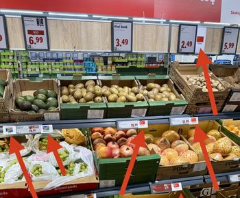 Obowiązują nowe przepisy. Poszedł do Lidla i zrobił zdjęcie