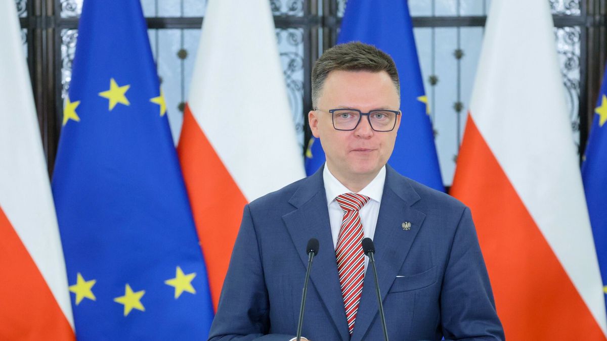 Marszałek Sejmu Szymon Hołownia