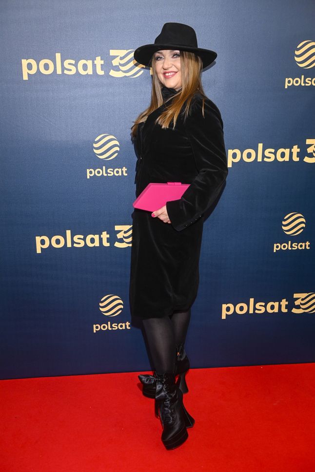 Agnieszka Litwin na gali 30-lecia Telewizji Polsat