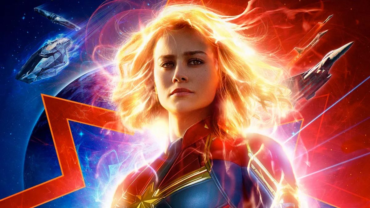 Marvel przypomina nam, jak brzydki był kiedyś internet / plakat promujący film „Kapitan Marvel”