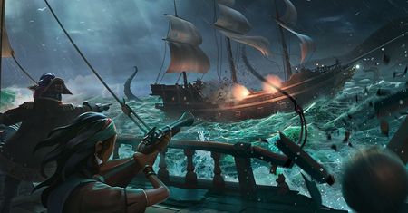 Tak wyglądają pirackie starcia okrętów w Sea of Thieves