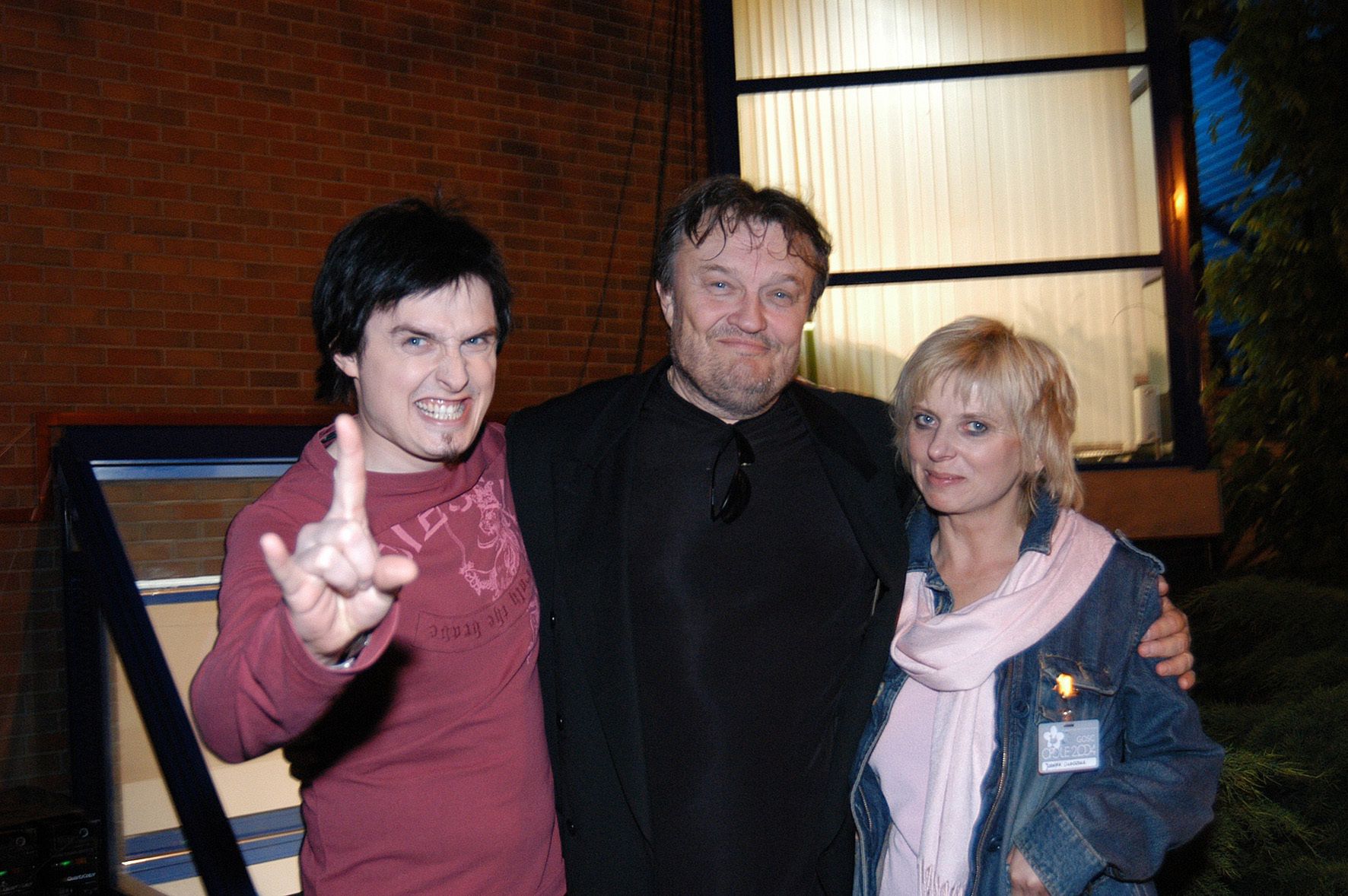 Krzysztof Cugowski, Piotr Cugowski i Joanna Cugowska, Opole 2004 r.
