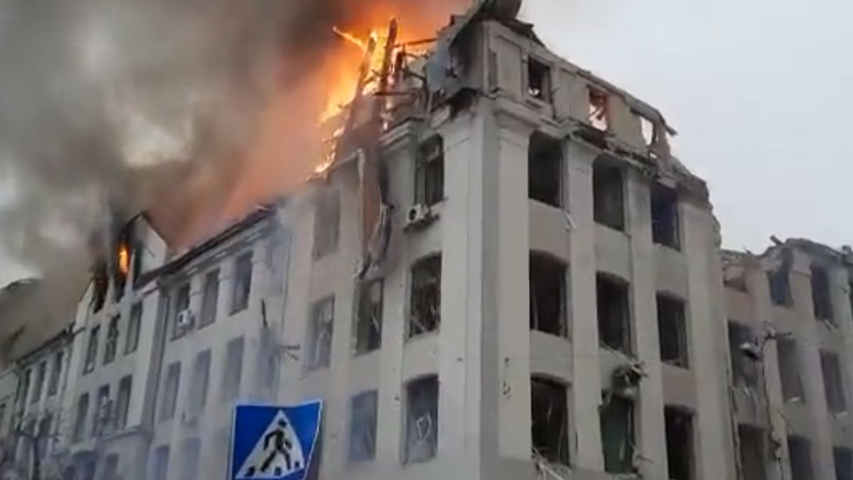 Charków pod ostrzałem. Bilans ofiar rośnie. Te obrazki pokazują oblicze wojny