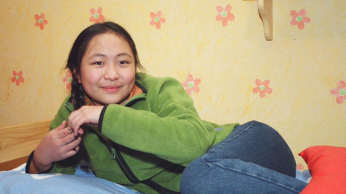 Misheel Jargalsaikhan za czasów gry w "Rodzinie zastępczej" 