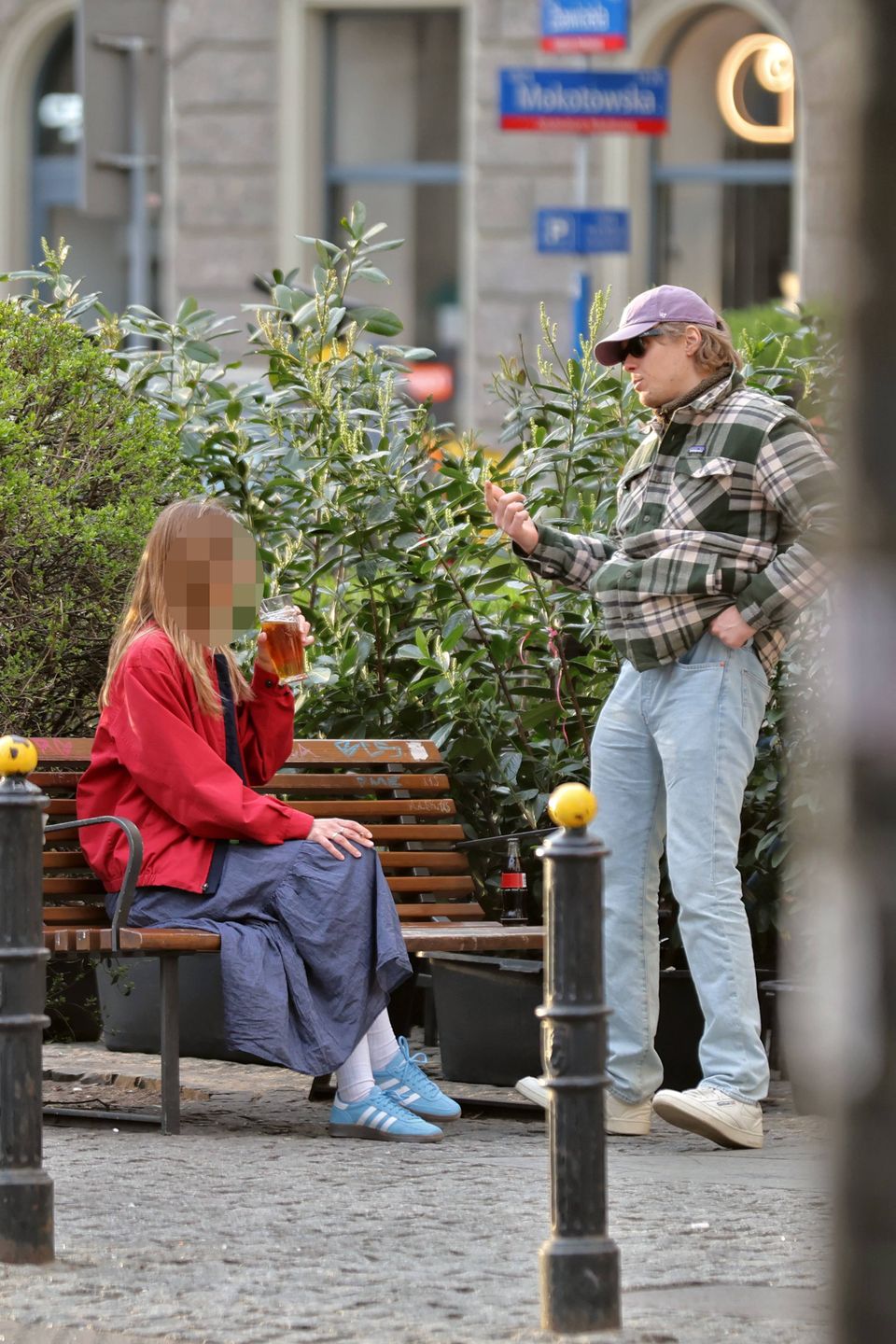 Jakub Gierszał z tajemniczą blondynką 