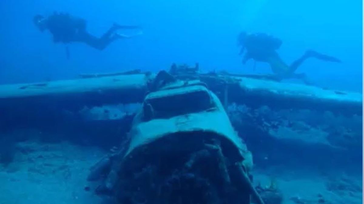 U wybrzeży Grecji wciąż znajduje się wrak samolotu z II wojny światowej 