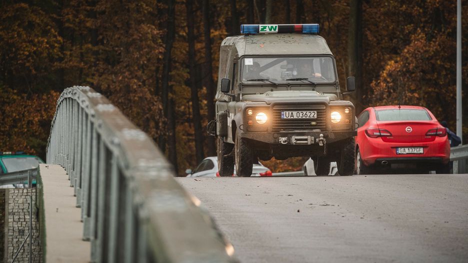 Siedmiu żołnierzy w szpitalu po wypadku przy granicy polsko-białoruskiej