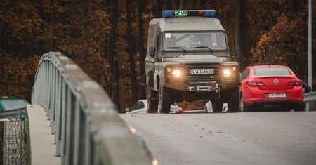 Wypadek przy granicy polsko-białoruskiej. Siedmiu żołnierzy w szpitalu