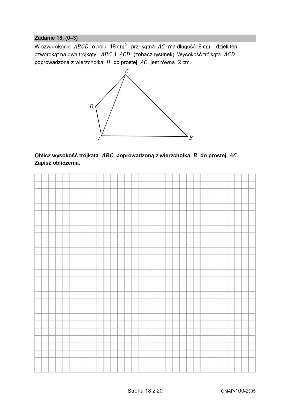 Egzamin ósmoklasisty 2023. Arkusze CKE z matematyki