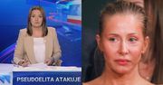 "Wiadomości" TVP znów pomstują na celebrytów. Tym razem na... Katarzynę Warnke: "PSEUDOELITA ATAKUJE POLSKICH BOHATERÓW"