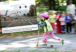 Wstrzymali oddech. Wjechał na hulajnodze wprost pod auto