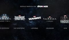 „Inhumans”, „The Runaways”, „Agenci T.A.R.C.Z.Y.” i „Cloak&amp;Dagger” w Showmax