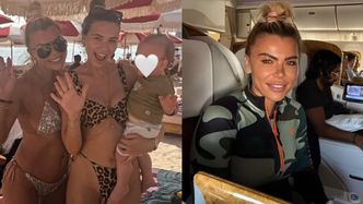 Grażyna "Grace" Kubicka pozuje w bikini, dzieląc się fotorelacją z Dubaju. Fajnie się bawiły?