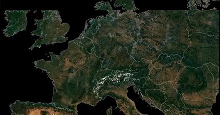 Szokujące zdjęcia Europy. Postępująca susza udokumentowana przez satelitę