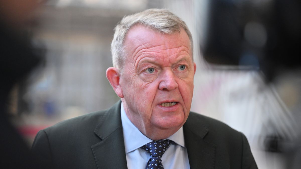 BRUSSELS, BELGIUM - DECEMBER 15: Danish Foreign Minister Lars Lokke Rasmussen attends the meeting of the foreign ministers of European Union (EU) member states held in Brussels, Belgium on December 15, 2025. (Photo by Dursun Aydemir/Anadolu via Getty Images)