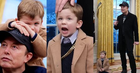 Syn Elona Muska SKRADŁ SHOW na spotkaniu z Donaldem Trumpem. X Æ A-Xii pójdzie w ślady ojca?