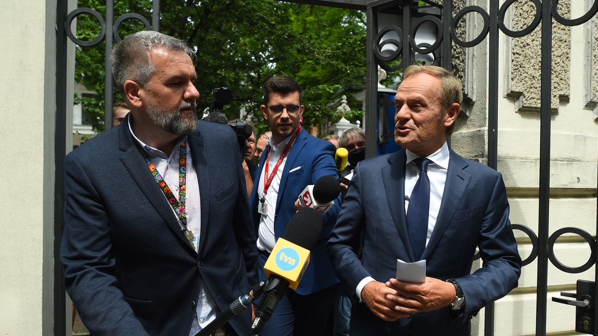 Paweł Płuska (z lewej)