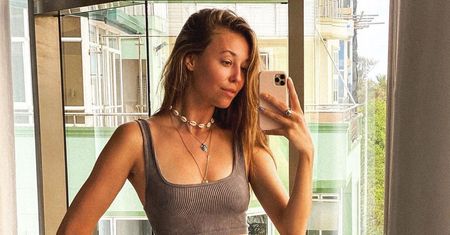 Szczęka opada! W takim stroju Izabella Krzan z TVP wyszła na balkon