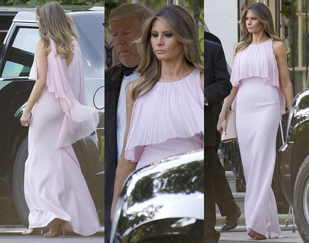 Obrażona Melania jedzie na wesele z Donaldem (ZDJĘCIA)