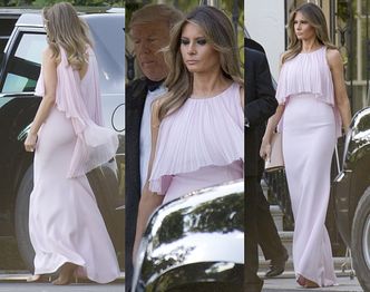 Obrażona Melania jedzie na wesele z Donaldem (ZDJĘCIA)