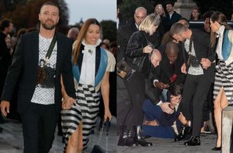 Justin Timberlake został zaatakowany podczas Paris Fashion Week!
