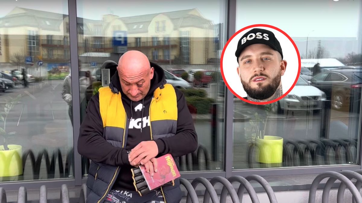 Marcin Najman czekał na Michała Barona