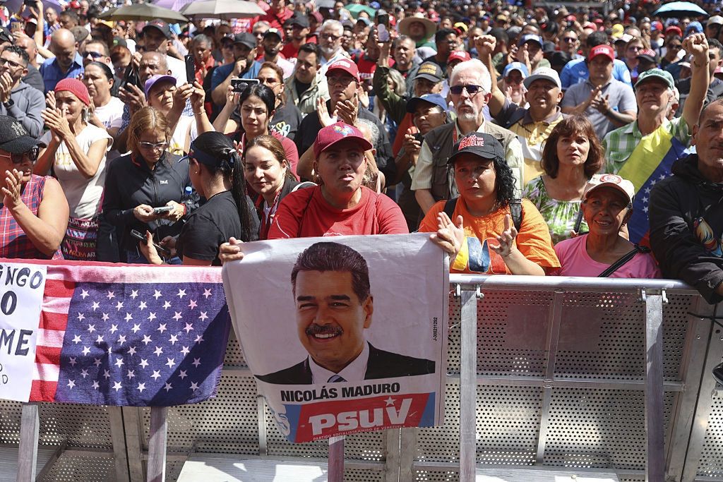 Protest w Caracas, 4 stycznia 2026