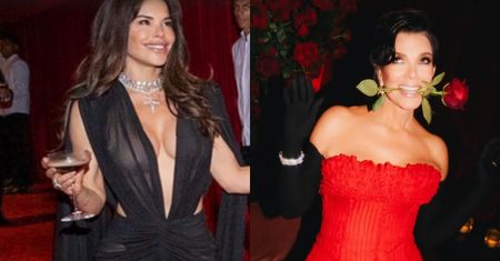 Lauren Sanchez chwali się WYDEKOLTOWANĄ kreacją,w jakiej bawiła się na 70. urodzinach Kris Jenner. Przyćmiła jubilatkę? (FOTO)