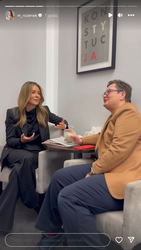 Małgorzata Rozenek pojawiła się w Sejmie