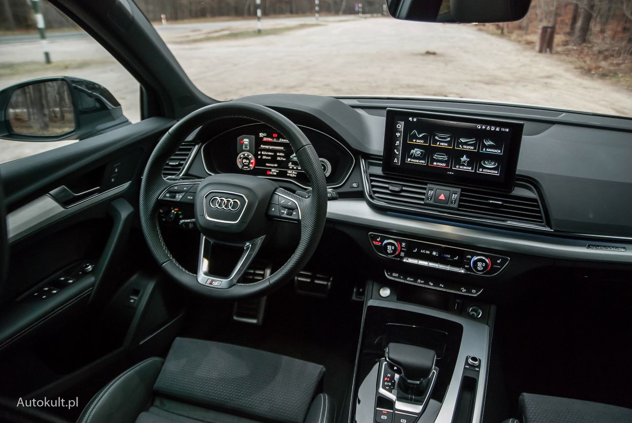 Audi Q5 po liftingu - wnętrze