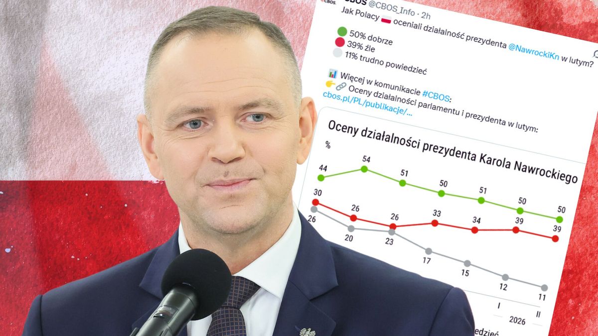 Nawrocki będzie zadowolony. CBOS pokazał nowy sondaż